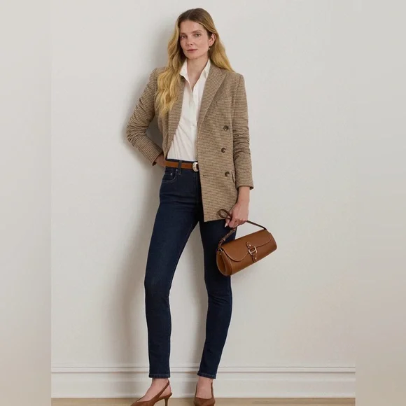 Lauren Ralph Lauren Dark Wash Skinny Jeans – Size 6 - Picture 1 of 10